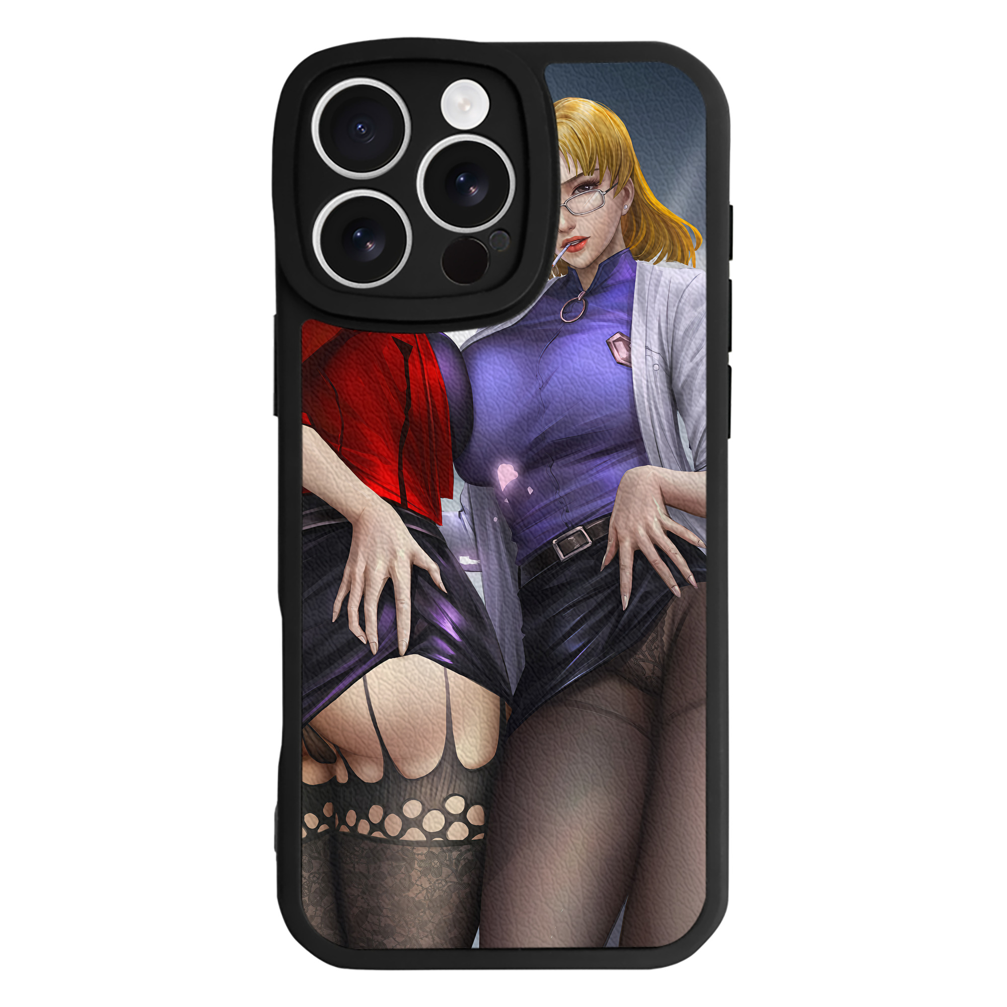 （画像用） EVA 新世紀エヴァンゲリオン 【iPhone 16シリーズ対応】シリコンスマホケース（レザー調） 材質：シリコン